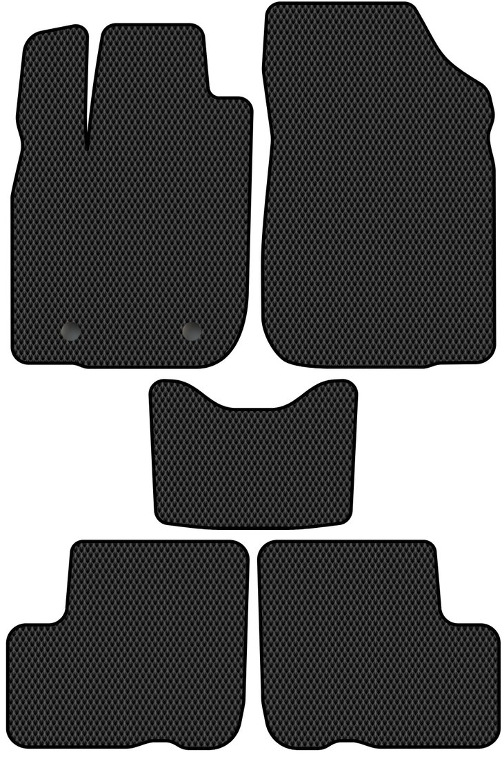 

Комплект ковриков для авто Alicosta Лада Ларгус I (Универсал 7 мест / R90) 2012 - 2021 (черный, ромб)