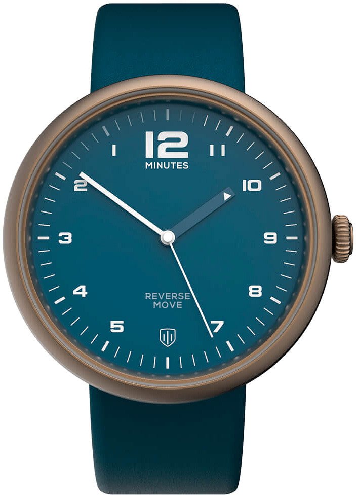 

Наручные часы со сменной частью HVILINA Twelve Minutes Blue