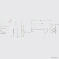 Смеситель Kern 2055 Matt Gold