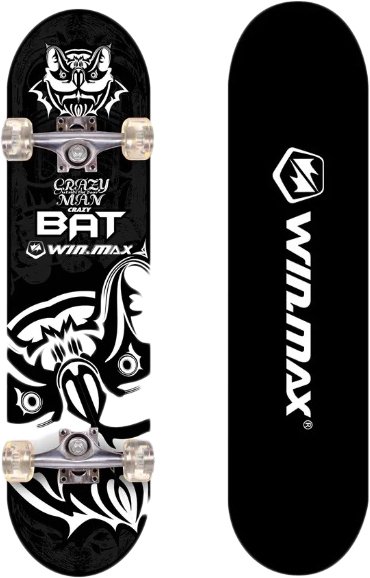 

Скейтборд WIN.MAX WME50992Z1 (bat)