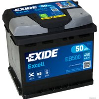 Автомобильный аккумулятор Exide Excell EB500 (50 А·ч)