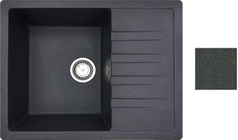 Кухонная мойка БелЭворс Vega R (антрацит, без сифона)