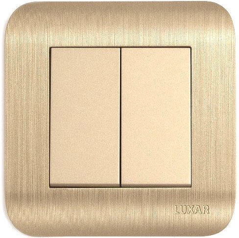 

Выключатель Luxar Deco 10.011.05 (шампань)