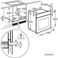 Электрический духовой шкаф Electrolux OPEA4300X
