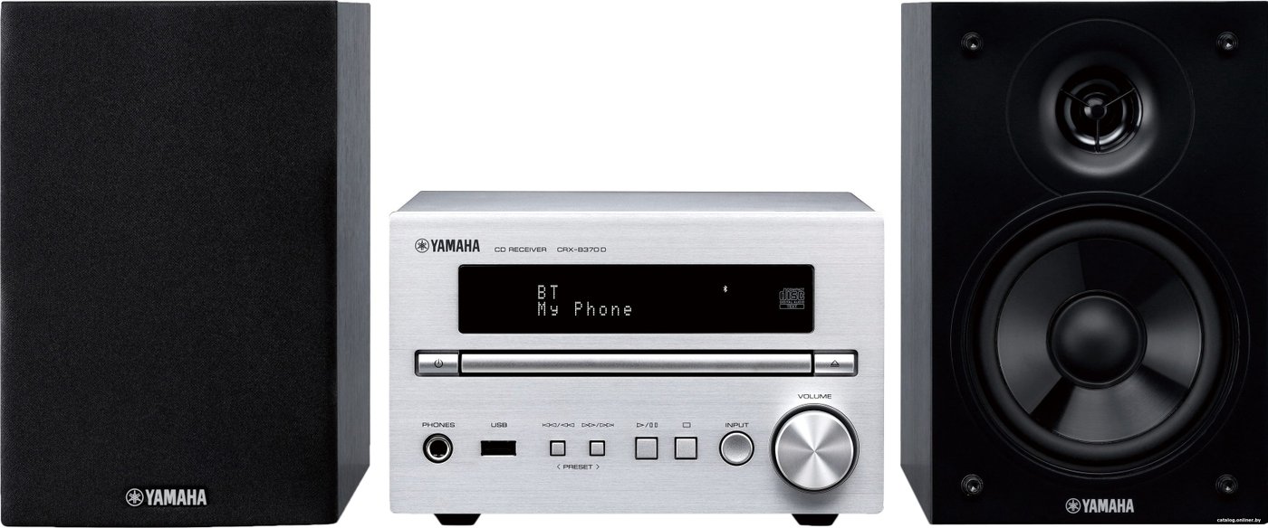 Музыкальный центр Yamaha MCR-B270D (черный/серебристый)