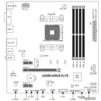 Материнская плата Gigabyte A520M Aorus Elite (rev. 1.0)