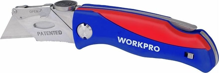 Нож строительный Workpro WP211006