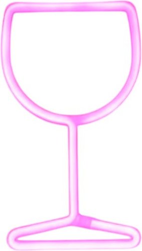 Ночник ILikeGift Glass подвесной 151-2022056 (розовый)