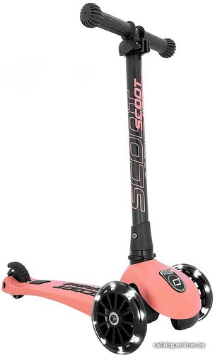 Трехколесный самокат Scoot & Ride Highwaykick 3 Led (peach)