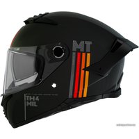 Мотошлем MT Helmets Thunder 4 SV MIL A11 (M, матовый черный)