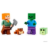Конструктор LEGO Minecraft 21240 Болотное приключение