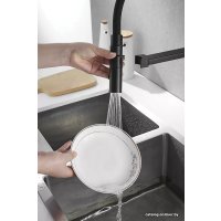 Смеситель Rose R133H (черный)