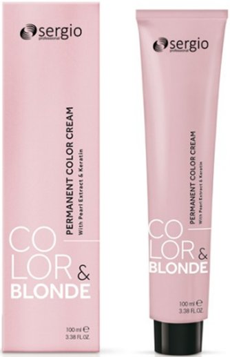 

Крем-краска для волос Sergio Professional Color&Blonde 9.003 Светлый блондин натуральный карамельный