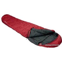 Спальный мешок High Peak TR 350 23068 (левая молния, темно-красный/серый)