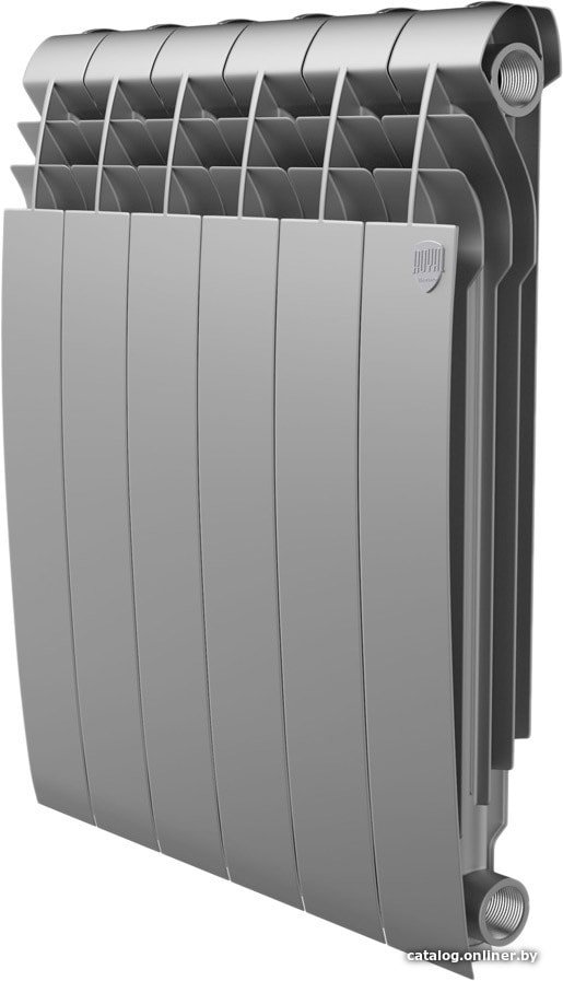 Алюминиевый радиатор Royal Thermo Biliner Alum 500 Silver Satin (14 секций)