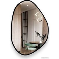 Зеркало eMZe Led с подсветкой и УФ-окантовкой 55x80 LED.UV.NF.55.80.CHE.4K (черный)