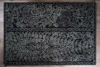 Ковер для жилой комнаты Merry Bear Home Decor 160x230см SE-HT-282 (черный/светло-коричневый)