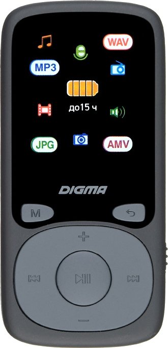 

Плеер MP3 Digma B4 8GB (черный)