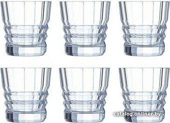 Набор стаканов для виски Cristal d'Arques Architecte Q4353