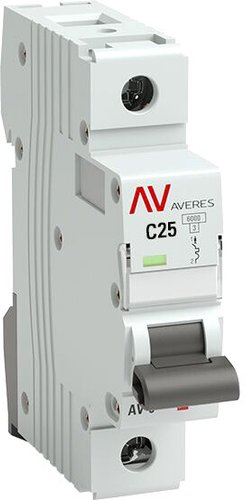 EKF Averes AV-6 1P 25A (C) 6kA mcb6-1-25C-av