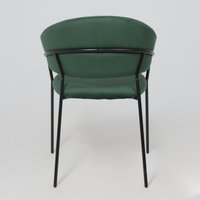 Стул с подлокотниками Алвест AV 433 (изумрудный бархат H-30/черный)