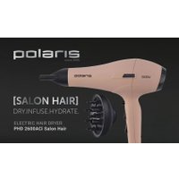 Фен Polaris PHD 2600ACi Salon Hair (пыльный розовый)