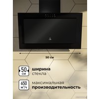 Кухонная вытяжка LEX Mio G 500 (черный)