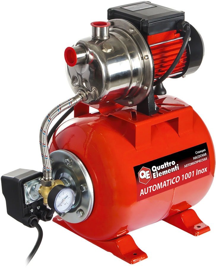 

Насосная станция Quattro Elementi Automatico 1001 Inox
