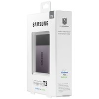 Внешний накопитель Samsung Portable SSD T3 1TB [MU-PT1T0B]