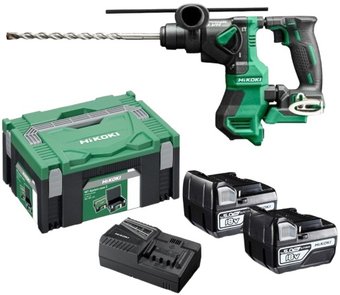 Перфоратор Hikoki DH18DPA WPZ (с 2-мя АКБ, кейс)