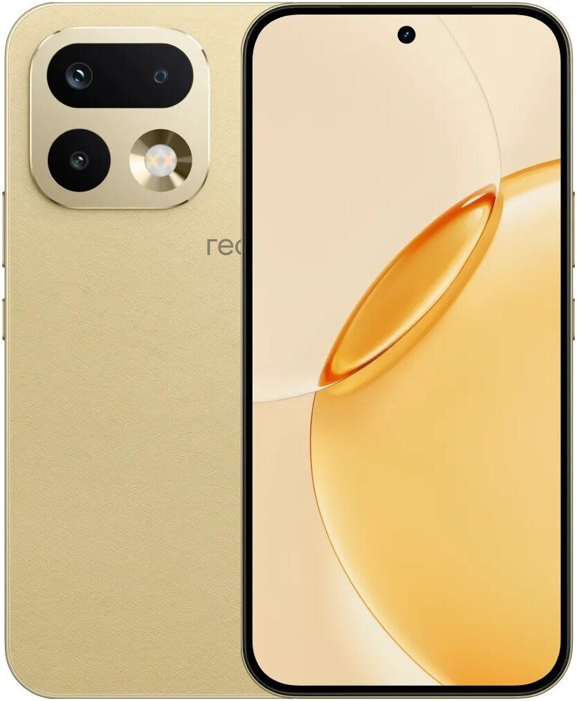 

Телефон Realme 16 Pro 5G 8GB/256GB индийская версия (золотистый)
