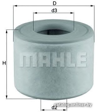 Воздушный фильтр Mahle Knecht LX26072