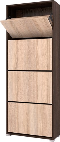 Тумба для обуви Горизонт Танго XХL (кантерберри/сонома)