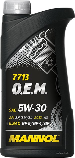 Моторное масло Mannol O.E.M. for Hyundai Kia 5W-30 1л