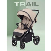 Коляска прогулочная «книга» MOWbaby Trail 2025 MB090 (бежевый)