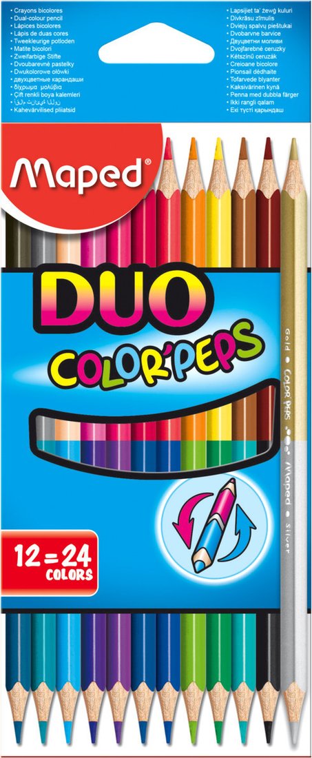 

Набор цветных карандашей Maped Color Peps 829600 (12 цв)