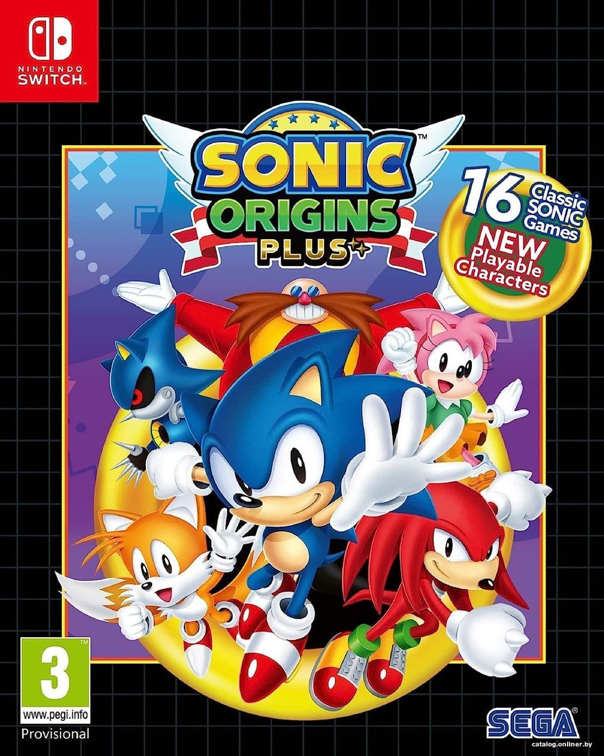Sonic Origins Plus для Nintendo Switch