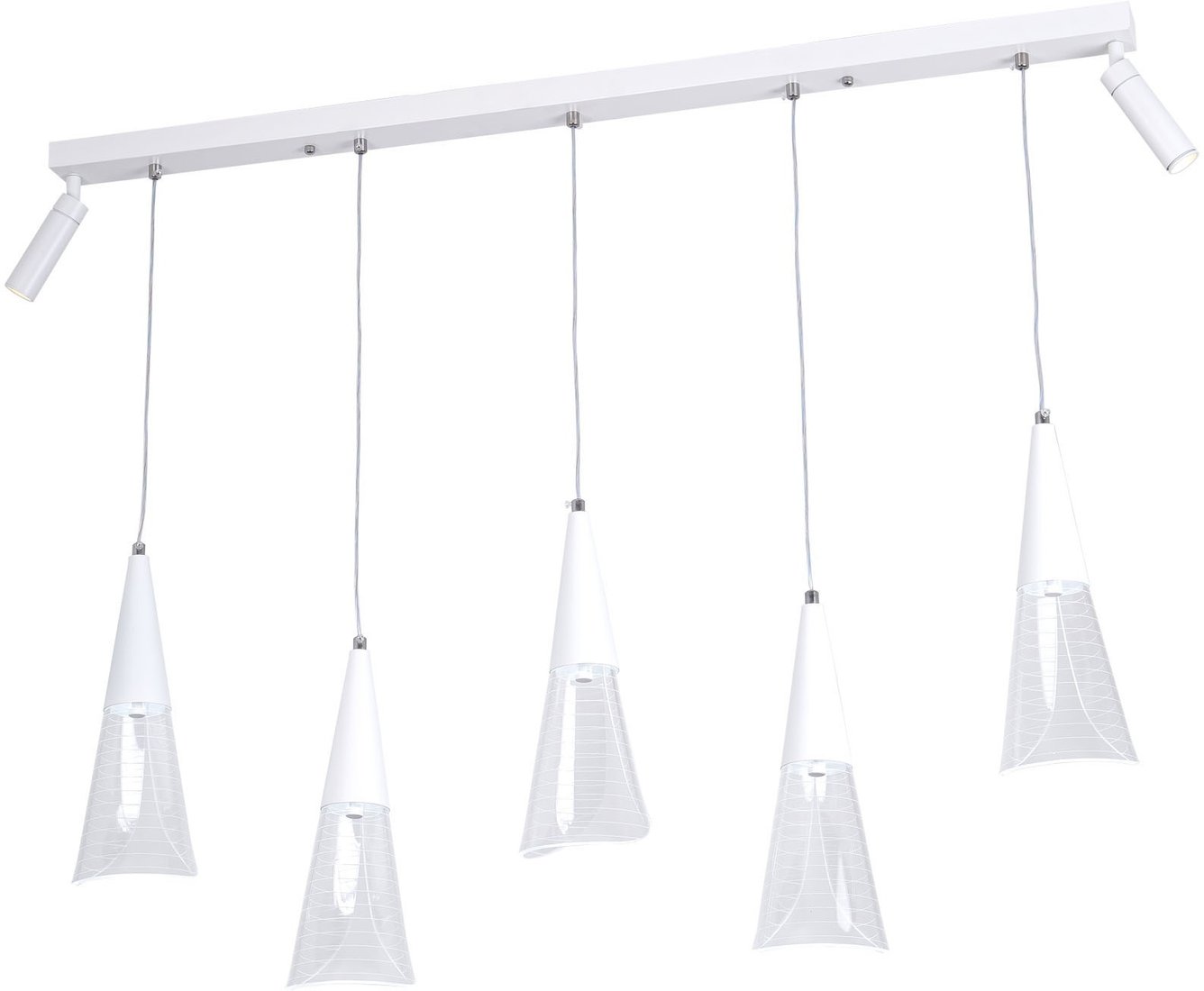 

Подвесная люстра LED4U L7105-7 WТ