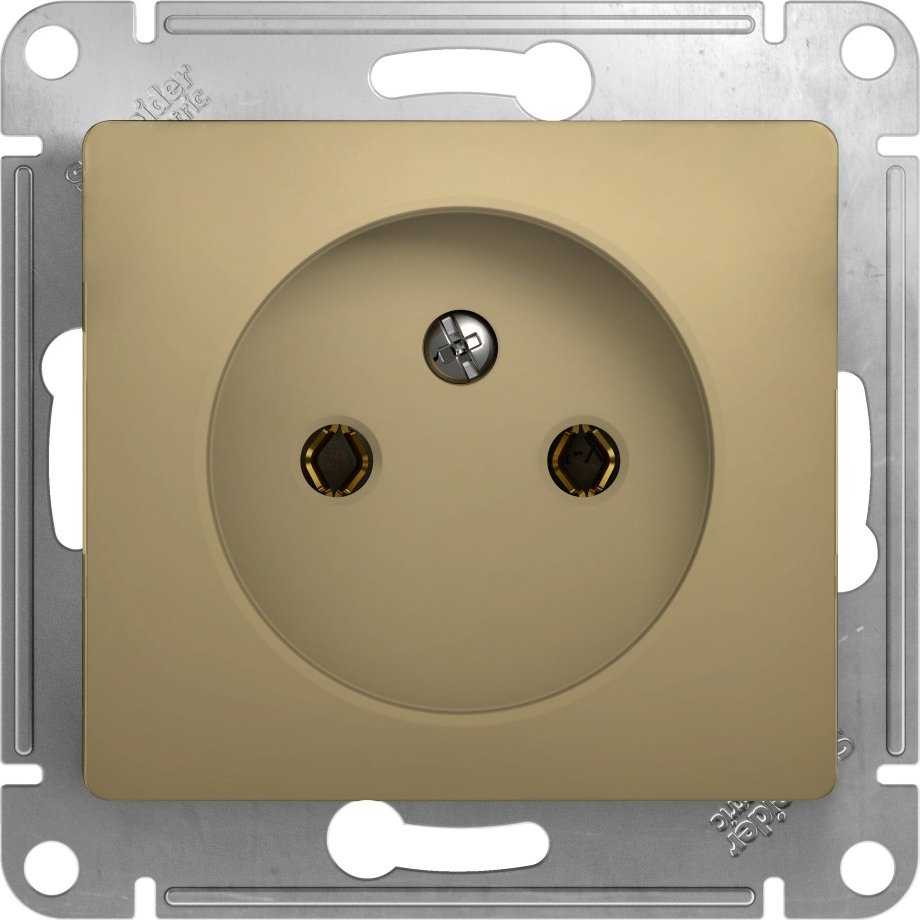 

Розетка Systeme Electric Glossa GSL000441 (титан)