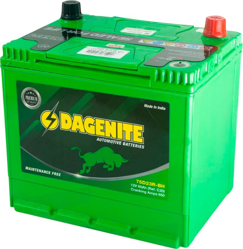 

Автомобильный аккумулятор DAGENITE Asia L+ (65 А·ч)