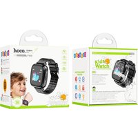 Детские умные часы Hoco Y100 (черный)