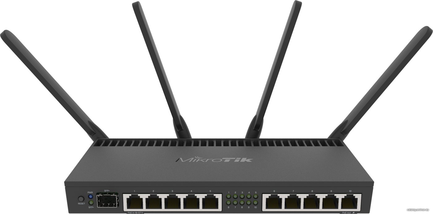 Wi-Fi роутер Mikrotik RB4011iGS+5HacQ2HnD-IN