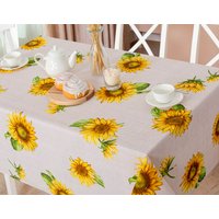 Скатерть АртПостель Подсолнухи СБ.150x220