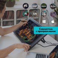 Графический монитор Huion Kamvas Pro 22 (2019)