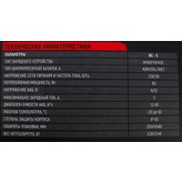 Зарядное устройство Verton Energy BC-5