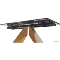 Кухонный стол M-City Ales 180 614M05288 (керамика/бронзовый)