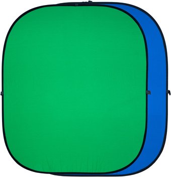 Фон для съемки GreenBean хромакей Twist 180 х 210 B/G