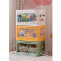 Органайзер для хранения Happy Home Многофункциональный складной с ручками HH-016 40 л (зеленый)