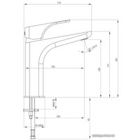 Смеситель Deante Hiacynt Bianco BQH A20K