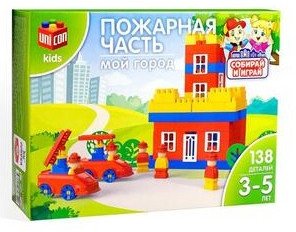 

Конструктор Соломон Мой город. Пожарная часть 3142418